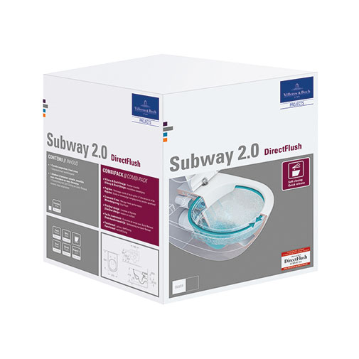 Pack sanita suspensa Villeroy & Boch Subway 2.0 Pack sanita suspensa Villeroy & Boch Subway 2.0