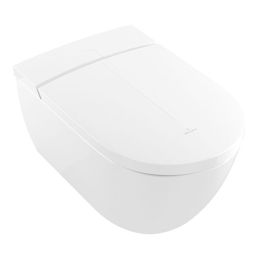 Sanita suspensa Villeroy & Boch ViClean com lavagem incluída Sanita suspensa Villeroy & Boch ViClean com lavagem incluída