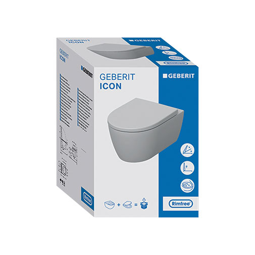 Pack sanita suspensa Geberit iCon rimfree Pack sanita suspensa Geberit iCon rimfree