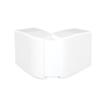 Ângulo exterior variável Efapel Série 10 20 x 12,5 mm branco Ângulo exterior variável Efapel Série 10 20 x 12,5 mm branco