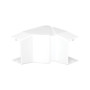 Ângulo interior variável Efapel Série 10 32 x 16 mm branco