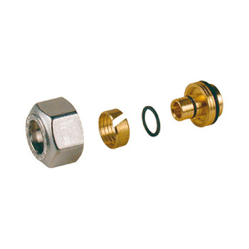 Adpatador Giacomini 16 x (16 x 2,0) mm para tubo plástico ou multicamada