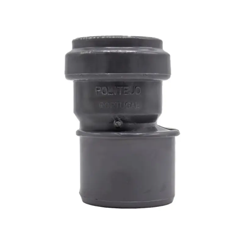Aumento exterior PVC Politejo 40 x 50 mm PN4 com anel