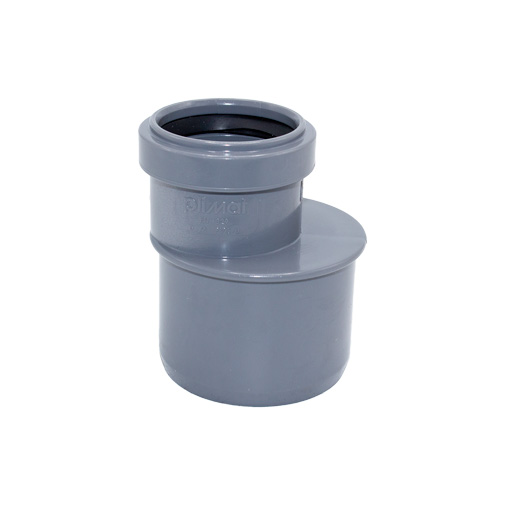 Aumento exterior PVC Politejo 50 x 75 mm PN4 com anel Aumento exterior PVC Politejo 50 x 75 mm PN4 com anel