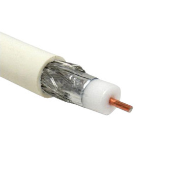 Cabo coaxial ITED CXT1 branco Cabo coaxial ITED CXT1 branco