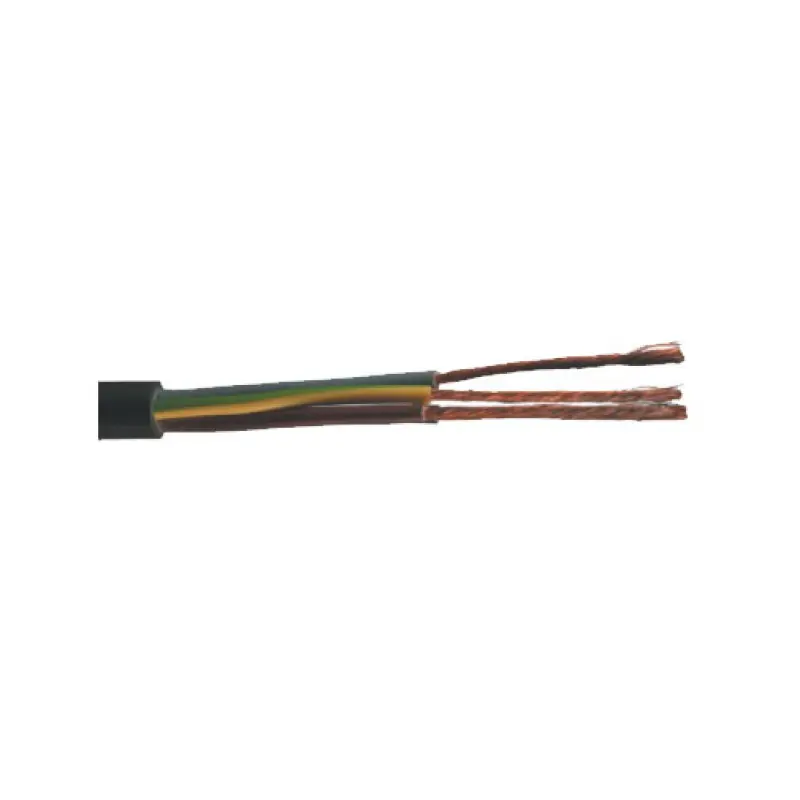 Cabo elétrico flexível FVV H05VV-F 4G0,75 preto Cabo elétrico flexível FVV H05VV-F 4G0,75 preto