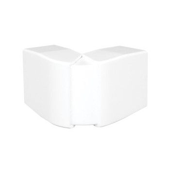 Ângulo exterior variável Efapel Série 10 32 x 16 mm branco Ângulo exterior variável Efapel Série 10 32 x 16 mm branco