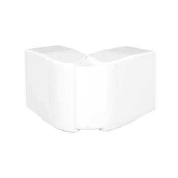 Ângulo exterior variável Efapel Série 10 40 x 16 mm branco Ângulo exterior variável Efapel Série 10 40 x 16 mm branco