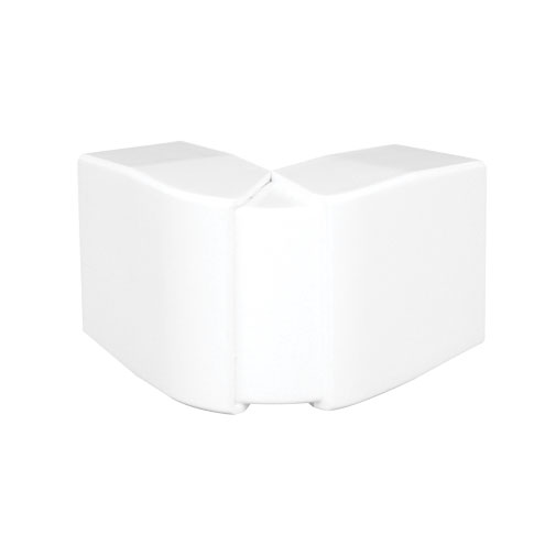 Ângulo exterior variável Efapel Série 10 40 x 16 mm branco Ângulo exterior variável Efapel Série 10 40 x 16 mm branco