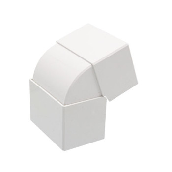 Ângulo exterior variável Efapel Série 13 60 x 40 mm branco Ângulo exterior variável Efapel Série 13 60 x 40 mm branco