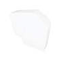 Ângulo plano variável Efapel Série 10 110 x 50 mm branco