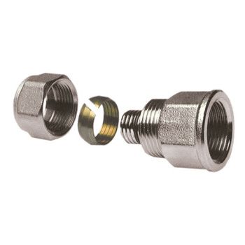 Casquilho bicone metálico Henco 16 mm x 1/2" M