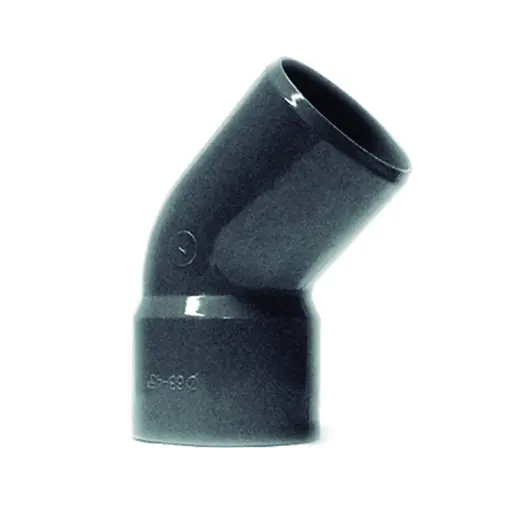 Curva 45º PVC Fersil KI 63 mm para colar Curva 45º PVC Fersil KI 63 mm para colar