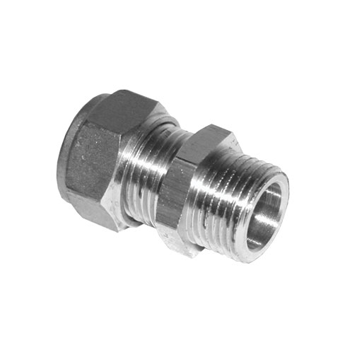 Casquilho bicone latão Flowflex 12 mm x 3/8" M Casquilho bicone latão Flowflex 12 mm x 3/8" M