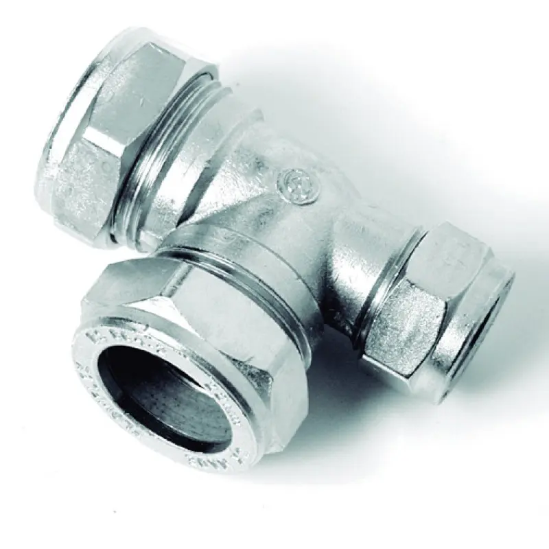 Tê redução bicone Flowflex 18 x 15 x 15 mm Tê redução bicone Flowflex 18 x 15 x 15 mm