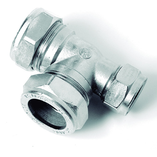 Tê redução bicone Flowflex 22 x 15 x 15 mm Tê redução bicone Flowflex 22 x 15 x 15 mm