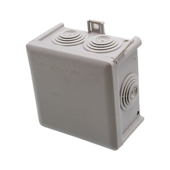 Caixa estanque JSL Boxline 7 entradas 83 x 83 x 56 mm IP65 Caixa estanque JSL Boxline 7 entradas 83 x 83 x 56 mm IP65