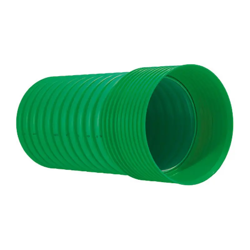 Tubo corrugado Ibotec 40 mm verde rolo 50 m Tubo corrugado Ibotec 40 mm verde rolo 50 m