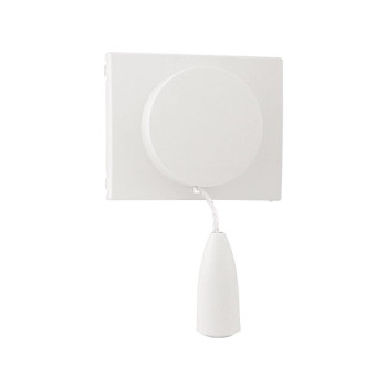 Centro Efapel Série Sirius 70 branco para botão cordão Centro Efapel Série Sirius 70 branco para botão cordão