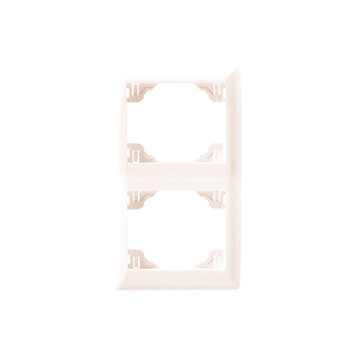 Espelho duplo vertical Efapel Série Sirius 70 marfim Espelho duplo vertical Efapel Série Sirius 70 marfim