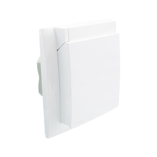 Espelho estanque Efapel Série Logus 90 branco IP44 Espelho estanque Efapel Série Logus 90 branco IP44