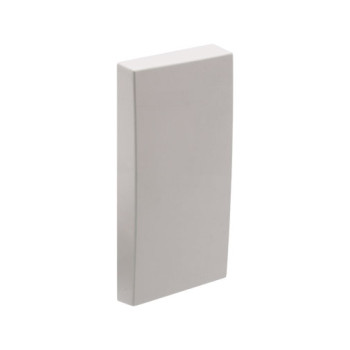 Tecla dupla Efapel Série Logus 90 branca