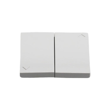 Tecla Efapel Sirius 70 branca para boão duplo persiana