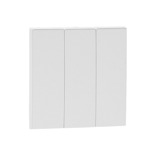 Tecla tripla Efapel Série Logus 90 branco Tecla tripla Efapel Série Logus 90 branco