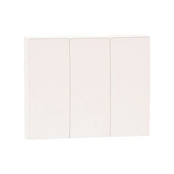 Tecla tripla Efapel Série Sirius 70 marfim