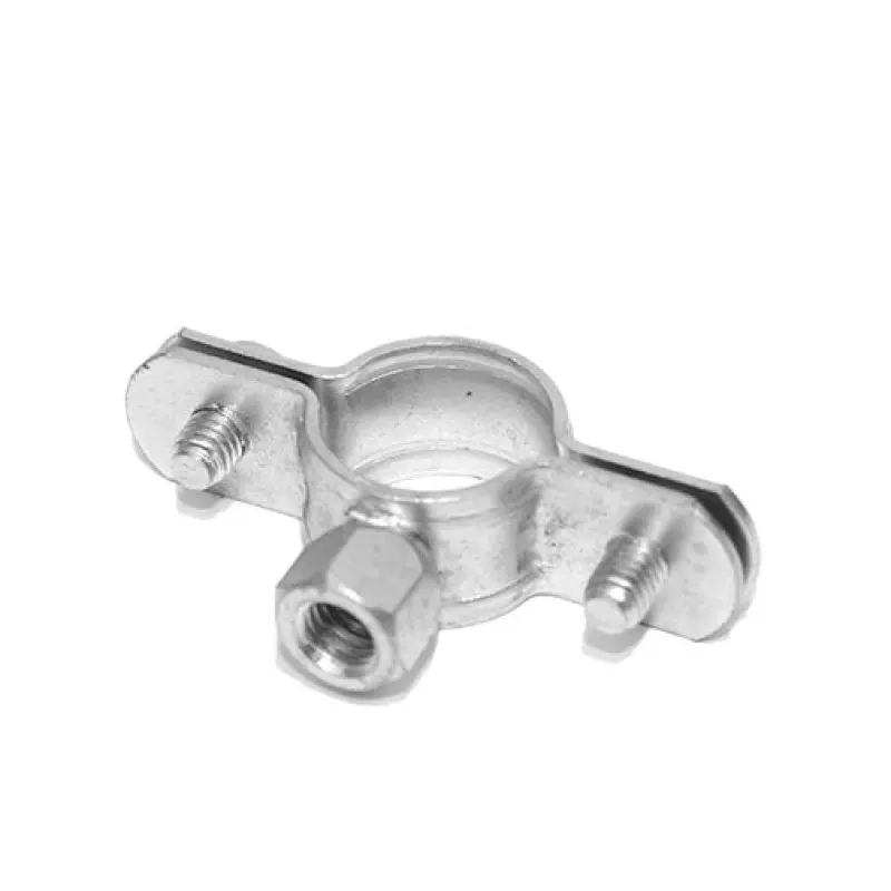 Abraçadeira algeroz M8 1.1/2" (49-54 mm) com porca Abraçadeira algeroz M8 1.1/2" (49-54 mm) com porca
