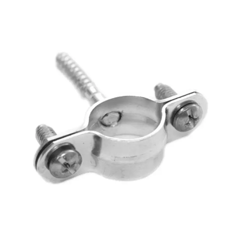 Abraçadeira dupla 26-28 mm para tubo cobre Abraçadeira dupla 26-28 mm para tubo cobre
