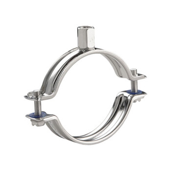 Abraçadeira simples inox Erico M8 x 1.1/4" (41-48 mm)