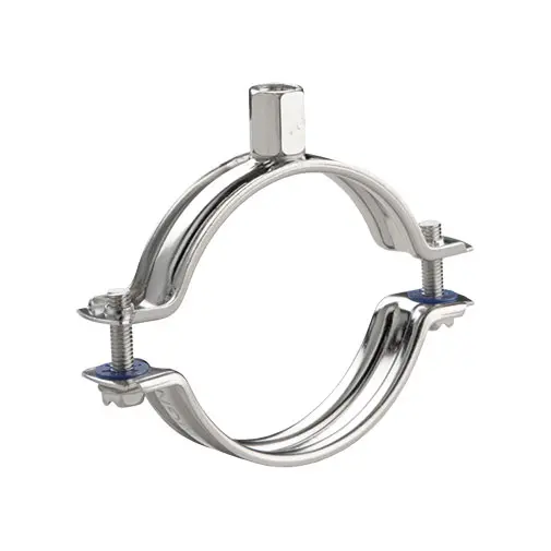 Abraçadeira simples inox Erico M8 x 2" (54-62 mm)