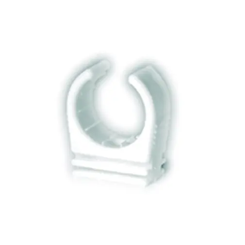 Abraçadeira simples PP 20-22 mm branca