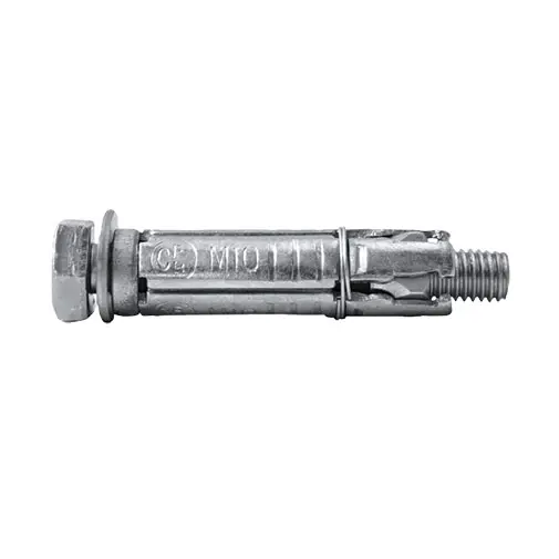 Bucha expansão metálica M8 x 60 mm com parafuso