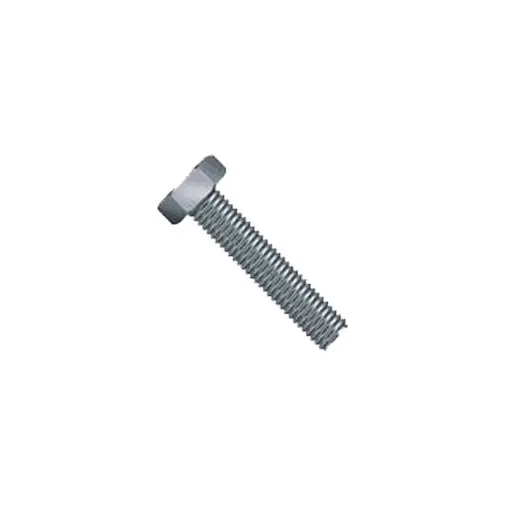 Parafuso sextavado M16 x 90 mm Zn DIN 933 Parafuso sextavado M16 x 90 mm Zn DIN 933