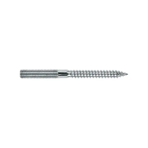 Parafuso zincado M8 x 130 mm com duas roscas Parafuso zincado M8 x 130 mm com duas roscas