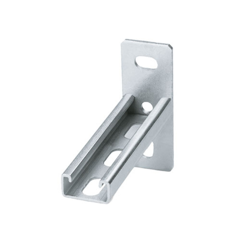 Suporte perfurado zincado 41 x 41 x 2,5 x 150 mm Suporte perfurado zincado 41 x 41 x 2,5 x 150 mm