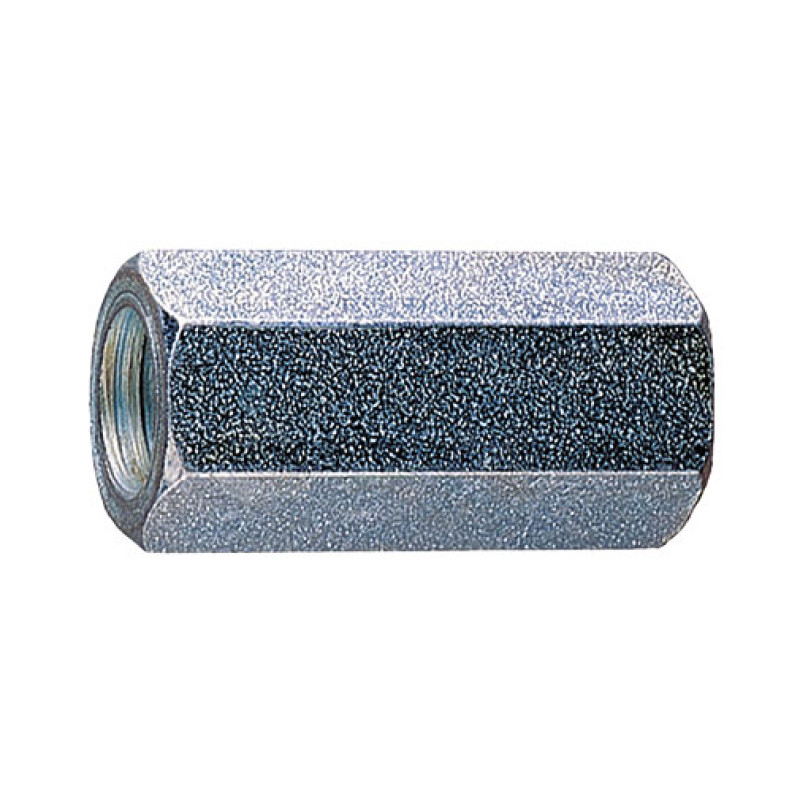 União roscada zincada M16 x 50 mm União roscada zincada M16 x 50 mm
