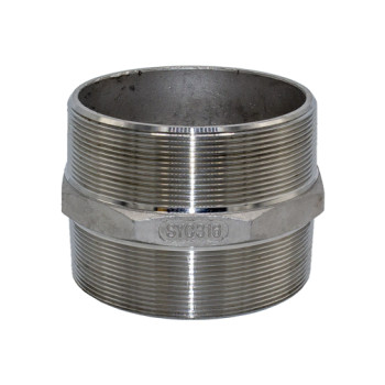 Casquilho duplo inox Atusa 3" M