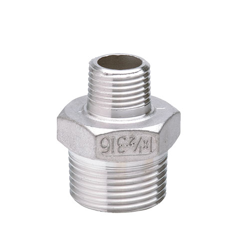 Casquilho duplo redução inox Atusa 2" M x 1.1/2" M Casquilho duplo redução inox Atusa 2" M x 1.1/2" M