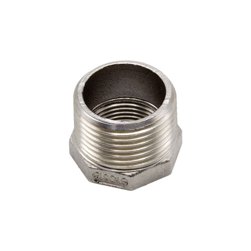 Casquilho redução inox Atusa 1.1/2" M x 1/2" F Casquilho redução inox Atusa 1.1/2" M x 1/2" F