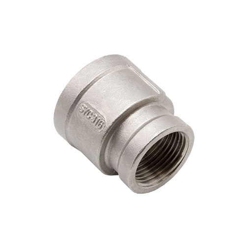 Casquilho redução inox Atusa 1/2" M x 1/4" F Casquilho redução inox Atusa 1/2" M x 1/4" F