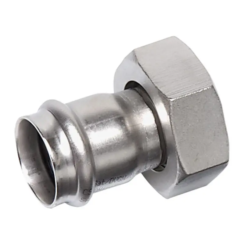 Casquilho transição 2 peças press Sanha Nirosan 9359M 22 mm x 1" F Casquilho transição 2 peças press Sanha Nirosan 9359M 22 mm x 1" F