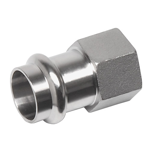 Casquilho transição press Sanha Nirosan 9270G 18 mm x 1/2" F Casquilho transição press Sanha Nirosan 9270G 18 mm x 1/2" F