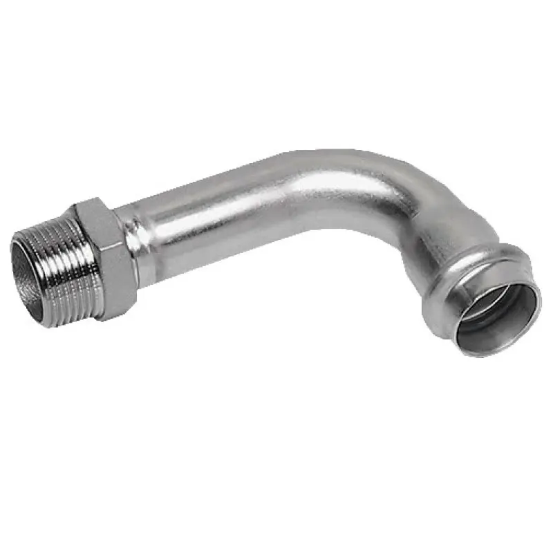 Curva pres/rosca NIR 9092G 90º15x1/2""M Curva pres/rosca NIR 9092G 90º15x1/2""M