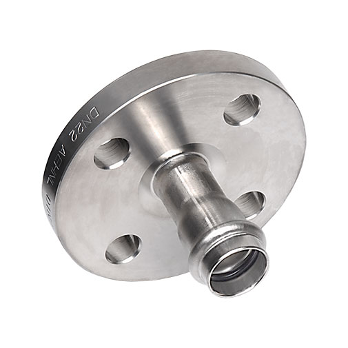 Flange transição press Sanha 76,1 mm (DN65 - 4 furos) PN10 DIN2576 Flange transição press Sanha 76,1 mm (DN65 - 4 furos) PN10 DIN2576