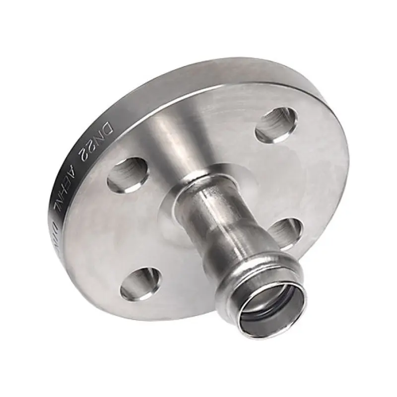 Flange transição press Sanha 76,1 mm (DN65 - 4 furos) PN10 DIN2576 Flange transição press Sanha 76,1 mm (DN65 - 4 furos) PN10 DIN2576