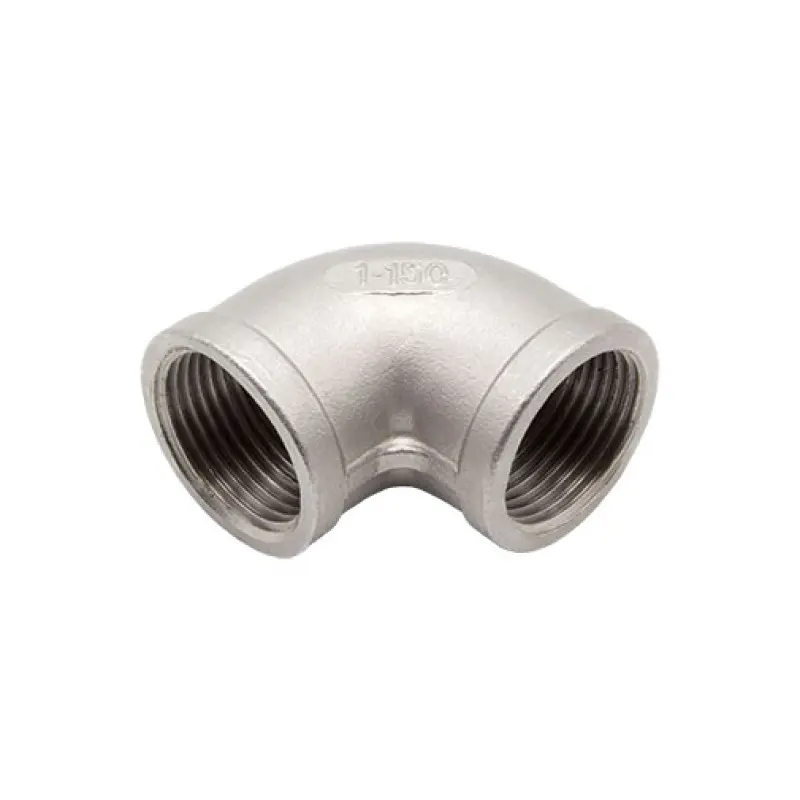 Joelho 90º inox Atusa 3/8" F Joelho 90º inox Atusa 3/8" F