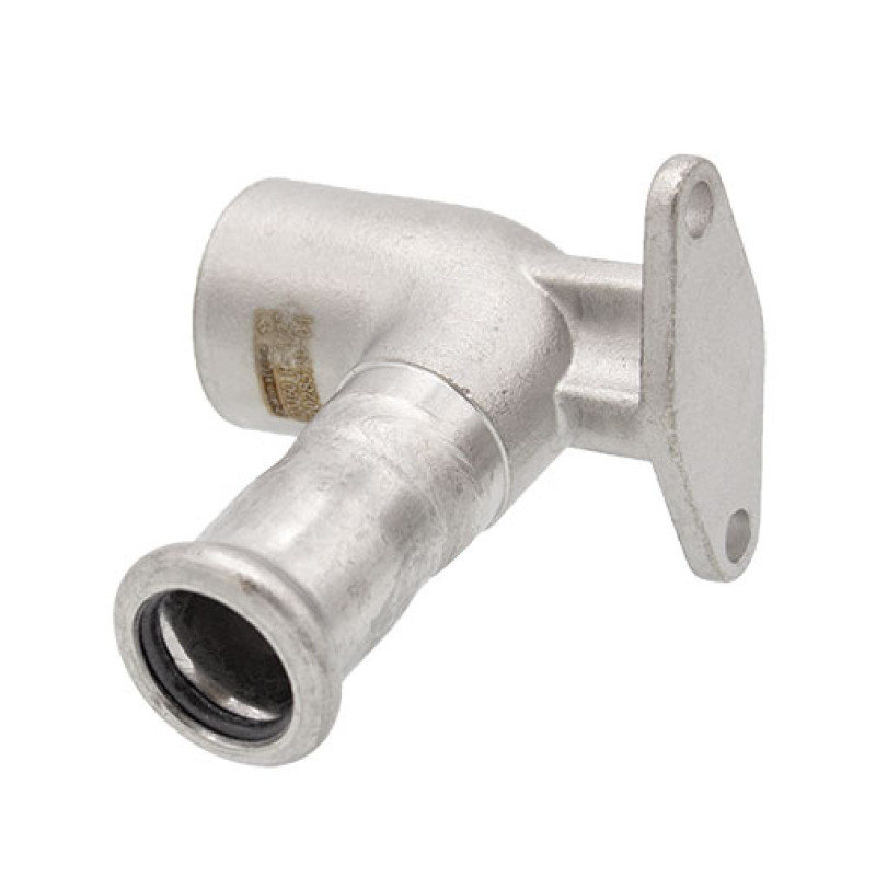 Joelho 90º press 15 mm x 1/2" FF com pater Joelho 90º press 15 mm x 1/2" FF com pater